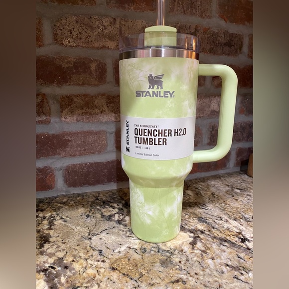 Stanley 40 oz. Quencher H2.0 Flowstate Tumbler - Citron Tie Dye Limited Edition